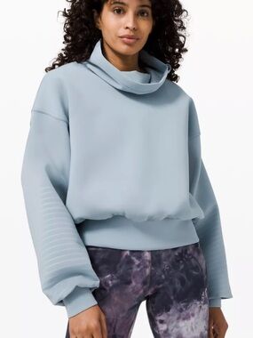 143. lululemon full flourish mock neck sweater 8